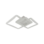 Πολυέλαιος LED με τηλεχειριστήριο FARYDA 120W, 3 Τετράγωνα, Κρύο/Ζεστό/Ουδέτερο φως, Ρυθμιζόμενο, Λευκό