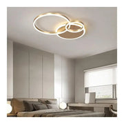 Πολυέλαιος LED με Τηλεχειριστήριο MYRENE 110W, 2 κύκλοι, κρύο/θερμ/ουδέτερο φως, ρυθμιζόμενο, χρυσοί πολυέλαιοι LED με τηλεχειριστήριο Προεπιλεγμένος τίτλος Alessandro Design
