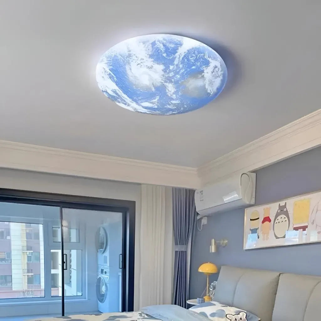 Πολυέλαιος LED EARTH 41W, Διάμετρος 30cm, Κρύο/Ζεστό/Ουδέτερο φως, Blue LED Πολυέλαιοι Προεπιλεγμένος τίτλος Alessandro Design