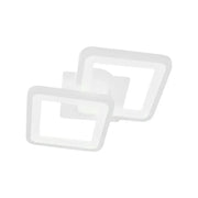 Φωτιστικό οροφής GIANI LED 26W, 2 Τετράγωνα, Κρύο/Ζεστό/Ουδέτερο φως, Λευκό