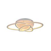 Πολυέλαιος LED με τηλεχειριστήριο TIANA 78W, 3 Ellipse, Κρύο/Ζεστό/Ουδέτερο φως, Dimmable, Λευκός πολυέλαιος LED με τηλεχειριστήριο Προεπιλεγμένος τίτλος Alessandro Design
