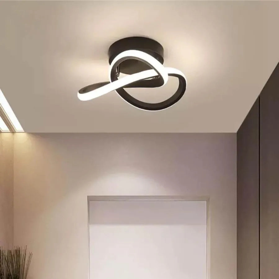 Πολυέλαιος LED VERTEX Flow 24W, Διάμετρος 25cm, Κρύο/Ζεστό/Ουδέτερο φως, Μαύρο Εφαρμοσμένοι πολυέλαιοι LED Προεπιλεγμένος τίτλος Alessandro Design