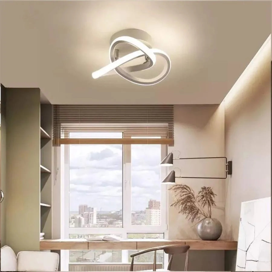 Πολυέλαιος LED VERTEX Ροή 24W, Διάμετρος 25cm, Κρύο/Ζεστό/Ουδέτερο φως, Λευκοί Εφαρμοσμένοι πολυέλαιοι LED Προεπιλεγμένος τίτλος Alessandro Design