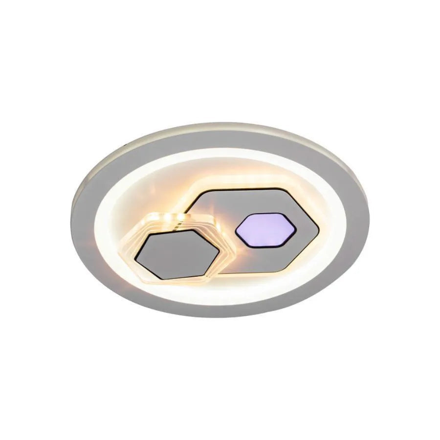 Πολυέλαιος LED KATHLEEN RGB 16W, Ζεστό/Ουδέτερο φως, Λευκό Εφαρμοσμένο LED Πολυέλαιοι Προεπιλεγμένος τίτλος Alessandro Design