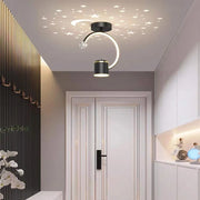 Πολυέλαιος LED KENYA 34W, Κρύο/Ζεστό/Ουδέτερο φως, Μαύρο LED Πολυέλαιος Προεπιλεγμένος τίτλος Alessandro Design