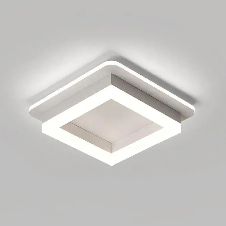 MODERN LED Chandelier 26W, Μέγεθος 19,5x19,5, Τετράγωνο, Κρύο/Ζεστό/Ουδέτερο φως, Λευκός πολυέλαιος LED Προεπιλεγμένος τίτλος Alessandro Design