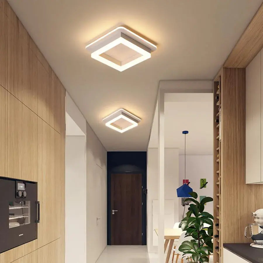 MODERN LED Chandelier 26W, Μέγεθος 19,5x19,5, Τετράγωνο, Κρύο/Ζεστό/Ουδέτερο φως, Λευκός πολυέλαιος LED Προεπιλεγμένος τίτλος Alessandro Design