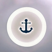 Πολυέλαιος LED NAVY 68W, Διάμετρος 49cm, Κρύο/Ζεστό/Ουδέτερο φως, Λευκοί Παιδικοί Πολυέλαιοι Προεπιλεγμένος τίτλος Alessandro Design