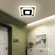 Πολυέλαιος LED MORNIKA 14W, Διάμετρος 25cm, Τετράγωνο, Ουδέτερο φως, Λευκός LED Πολυέλαιος Προεπιλεγμένος τίτλος Alessandro Design