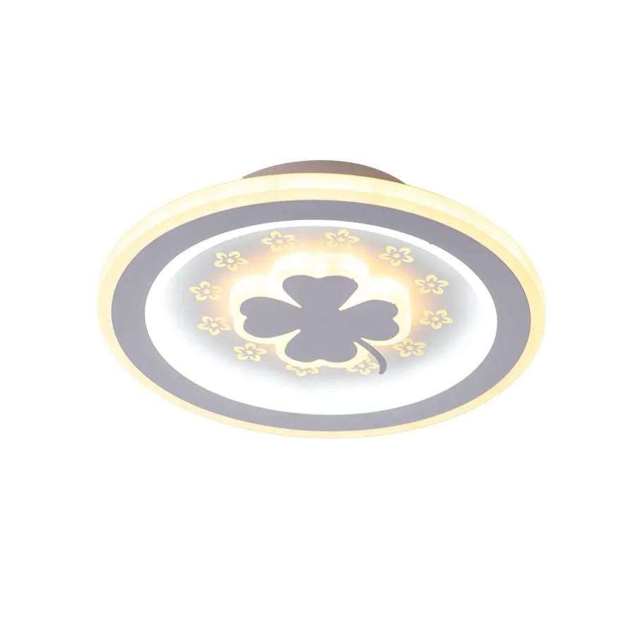 CLOVER LED RGB PINK 24W πολυέλαιος, Κρύο/Ζεστό/Ουδέτερο φως, Λευκός Προεπιλεγμένος Τίτλος Alessandro Design
