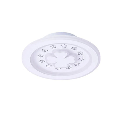 CLOVER LED RGB PINK 24W πολυέλαιος, Κρύο/Ζεστό/Ουδέτερο φως, Λευκός Προεπιλεγμένος Τίτλος Alessandro Design