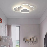 RIOKO LED Πολυέλαιος με Τηλεχειριστήριο, 48W, 3 Σύννεφα, Κρύο/Ζεστό/Ουδέτερο φως, Ρυθμιζόμενο, Λευκοί πολυέλαιοι LED με τηλεχειριστήριο Προεπιλεγμένος τίτλος Alessandro Design