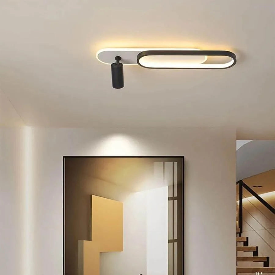 Ruby LED Chandelier 40W Black White LED Chandelier Προεπιλεγμένος τίτλος Alessandro Design