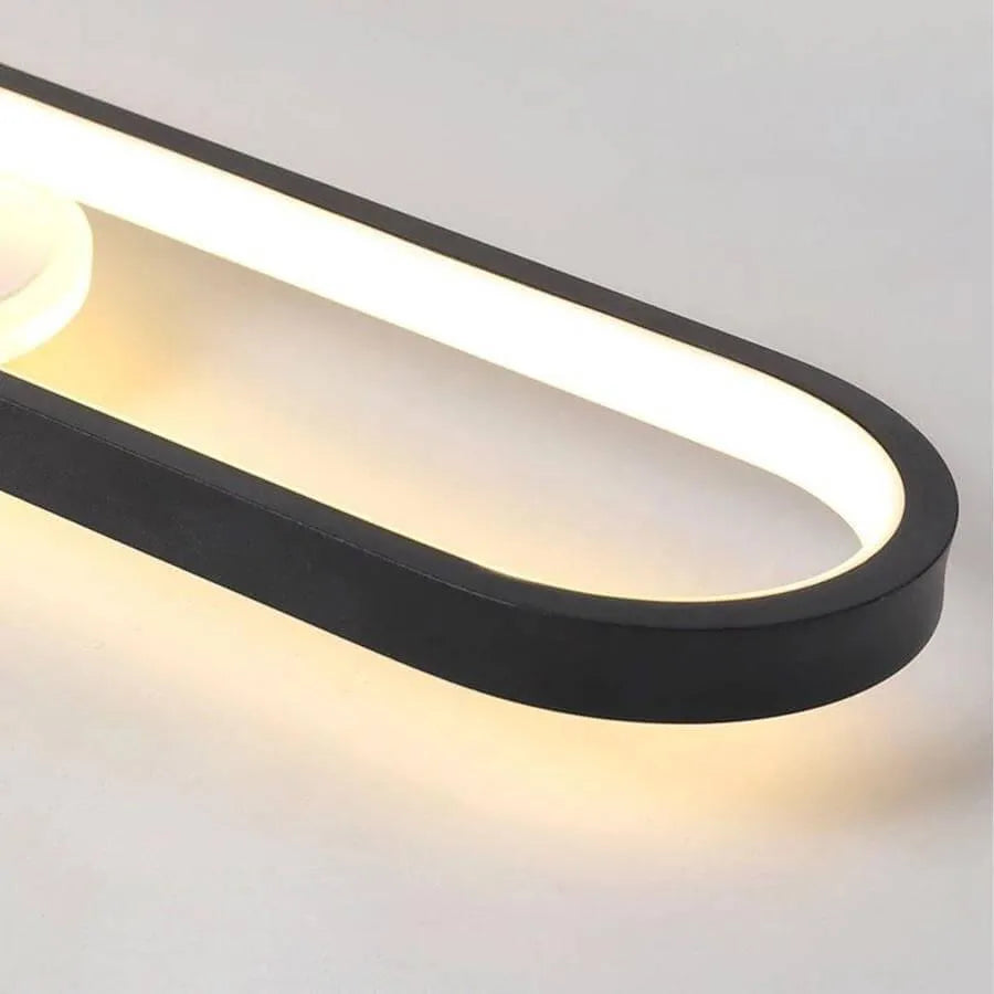 Ruby LED Chandelier 40W Black White LED Chandelier Προεπιλεγμένος τίτλος Alessandro Design