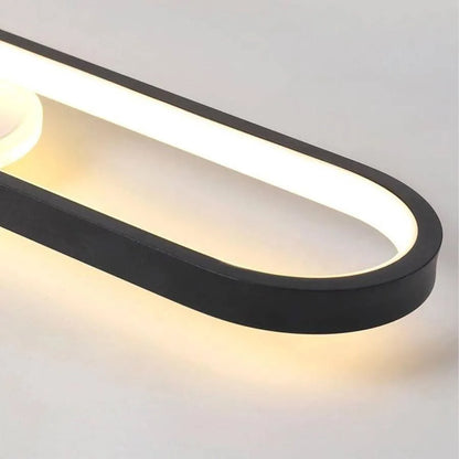 Ruby LED Chandelier 40W Black White LED Chandelier Προεπιλεγμένος τίτλος Alessandro Design