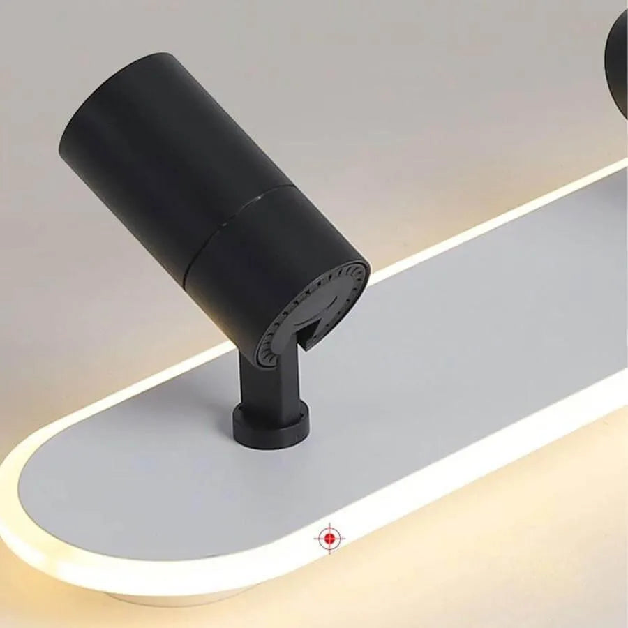 Ruby LED Chandelier 40W Black White LED Chandelier Προεπιλεγμένος τίτλος Alessandro Design