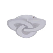 Πολυέλαιος LED SAGEATA 48W, Διάμετρος 20cm, Κρύο/Ζεστό/Ουδέτερο φως, Λευκός πολυέλαιος LED Προεπιλεγμένος τίτλος Alessandro Design