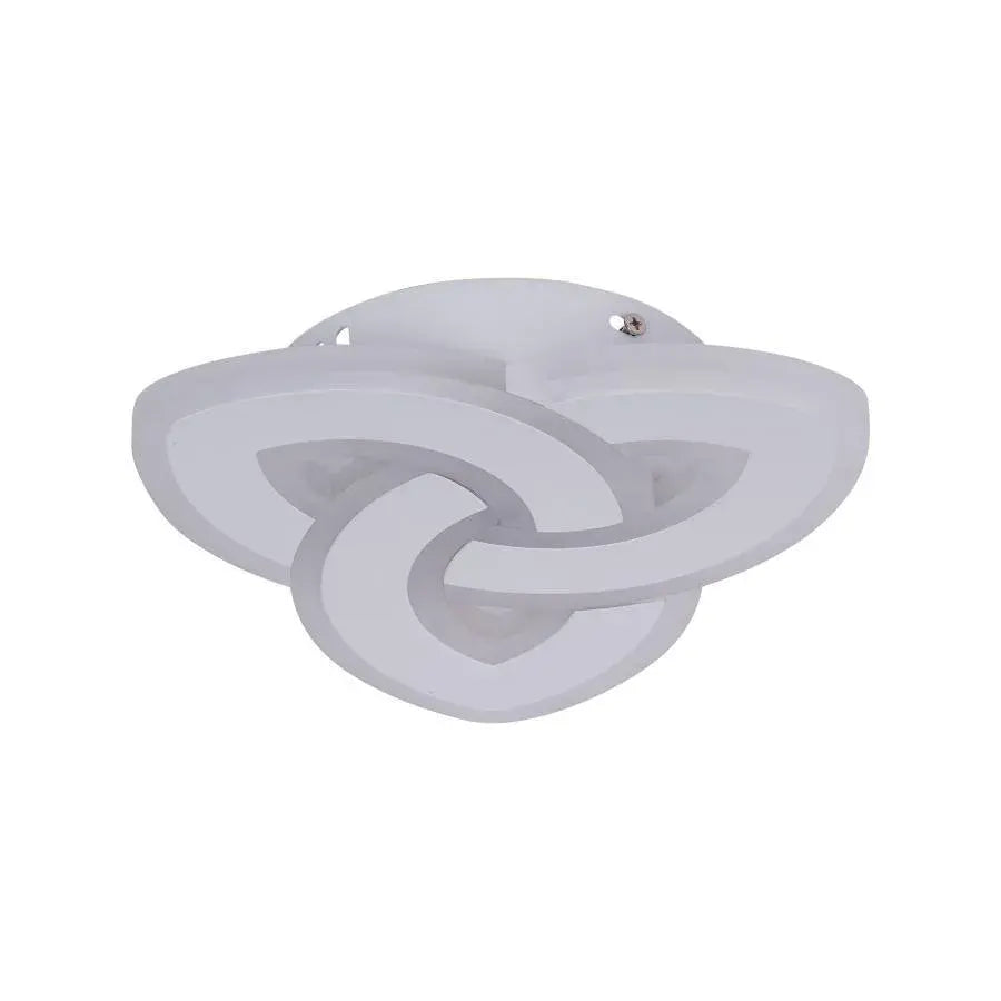 Πολυέλαιος LED SAGEATA 48W, Διάμετρος 20cm, Κρύο/Ζεστό/Ουδέτερο φως, Λευκός πολυέλαιος LED Προεπιλεγμένος τίτλος Alessandro Design