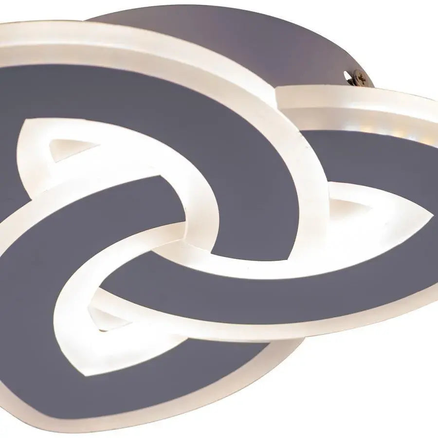 Πολυέλαιος LED SAGEATA 48W, Διάμετρος 20cm, Κρύο/Ζεστό/Ουδέτερο φως, Λευκός πολυέλαιος LED Προεπιλεγμένος τίτλος Alessandro Design