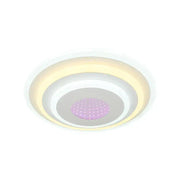 Πολυέλαιος LED NIVARA 3D 20W, Διάμετρος 30 cm, Κρύο/Ζεστό/Ουδέτερο φως, Λευκοί Εφαρμοσμένοι πολυέλαιοι LED Προεπιλεγμένος τίτλος Alessandro Design