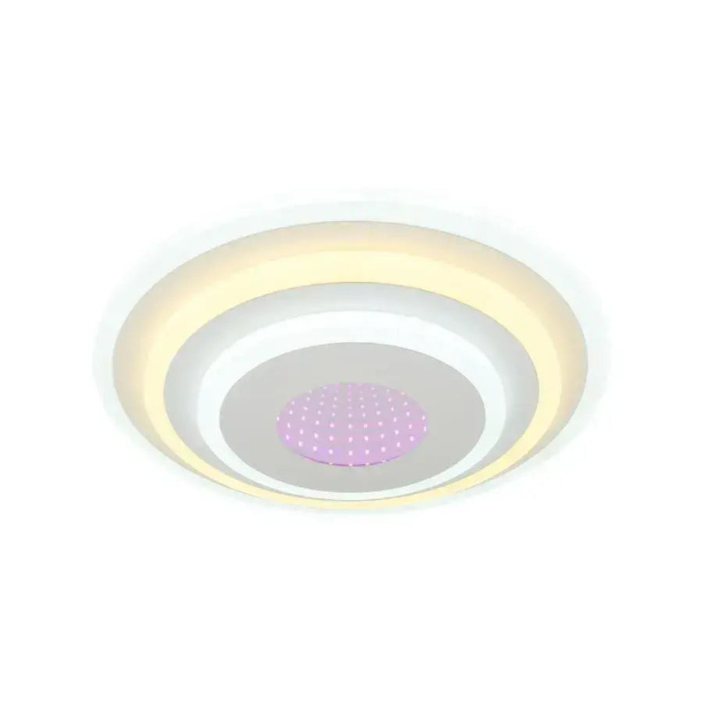 Πολυέλαιος LED NIVARA 3D 20W, Διάμετρος 30 cm, Κρύο/Ζεστό/Ουδέτερο φως, Λευκοί Εφαρμοσμένοι πολυέλαιοι LED Προεπιλεγμένος τίτλος Alessandro Design