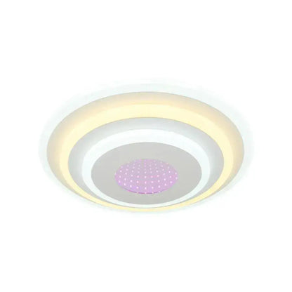 Πολυέλαιος LED NIVARA 3D 20W, Διάμετρος 30 cm, Κρύο/Ζεστό/Ουδέτερο φως, Λευκοί Εφαρμοσμένοι πολυέλαιοι LED Προεπιλεγμένος τίτλος Alessandro Design