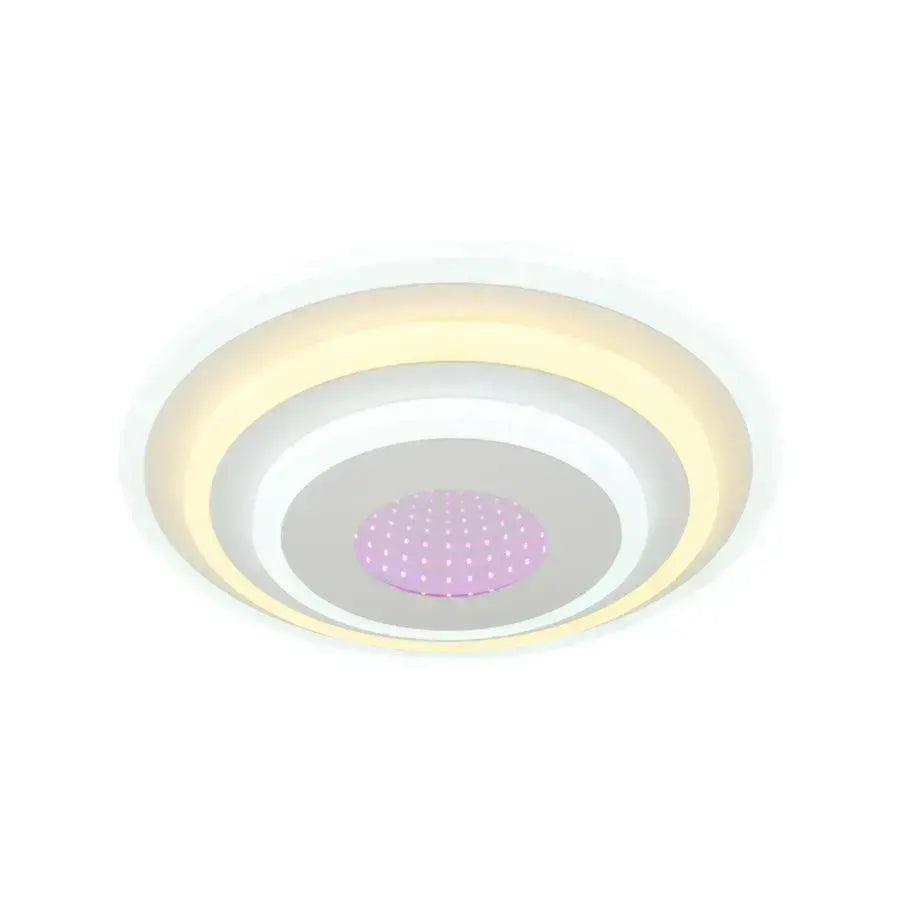 Πολυέλαιος LED NIVARA 3D 20W, Διάμετρος 30 cm, Κρύο/Ζεστό/Ουδέτερο φως, Λευκοί Εφαρμοσμένοι πολυέλαιοι LED Προεπιλεγμένος τίτλος Alessandro Design