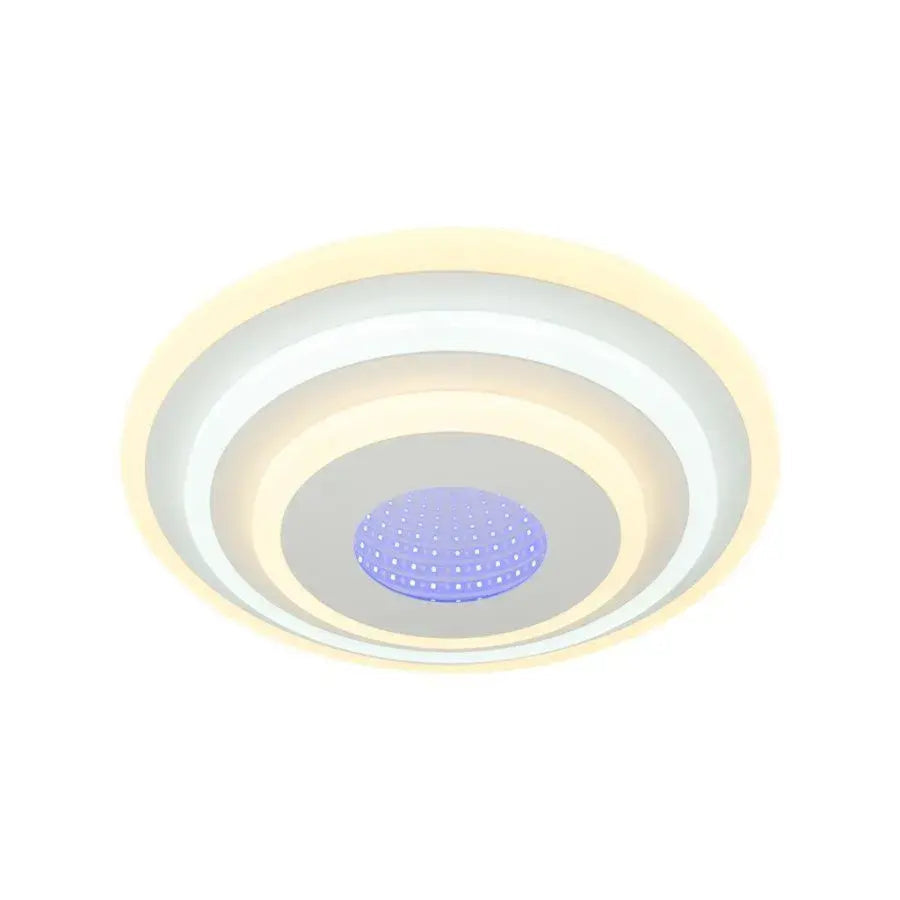 Πολυέλαιος LED NIVARA 3D 20W, Διάμετρος 30 cm, Κρύο/Ζεστό/Ουδέτερο φως, Λευκοί Εφαρμοσμένοι πολυέλαιοι LED Προεπιλεγμένος τίτλος Alessandro Design