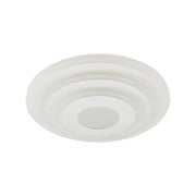 Πολυέλαιος LED NIVARA 3D 20W, Διάμετρος 30 cm, Κρύο/Ζεστό/Ουδέτερο φως, Λευκοί Εφαρμοσμένοι πολυέλαιοι LED Προεπιλεγμένος τίτλος Alessandro Design