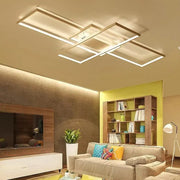 Πολυέλαιος LED με τηλεχειριστήριο LANDYN 78W, Κρύο/Ζεστό/Ουδέτερο φως, Ρυθμιζόμενο, Λευκοί πολυέλαιοι LED με τηλεχειριστήριο Προεπιλεγμένος τίτλος Alessandro Design