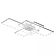 Πολυέλαιος LED με τηλεχειριστήριο LANDYN 78W, Κρύο/Ζεστό/Ουδέτερο φως, Ρυθμιζόμενο, Λευκοί πολυέλαιοι LED με τηλεχειριστήριο Προεπιλεγμένος τίτλος Alessandro Design