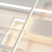 Πολυέλαιος LED με τηλεχειριστήριο LANDYN 78W, Κρύο/Ζεστό/Ουδέτερο φως, Ρυθμιζόμενο, Λευκοί πολυέλαιοι LED με τηλεχειριστήριο Προεπιλεγμένος τίτλος Alessandro Design