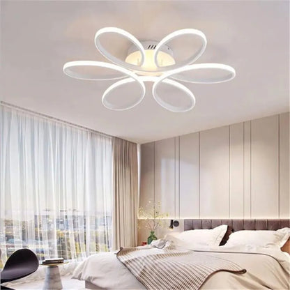 Πολυέλαιος LED με τηλεχειριστήριο AYDA 116W, Κυματιστό, Κρύο/Ζεστό/Ουδέτερο φως, Ρυθμιζόμενο, Λευκός πολυέλαιος LED με τηλεχειριστήριο Προεπιλεγμένος τίτλος Alessandro Design