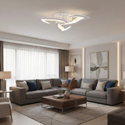 Πολυέλαιος LED με τηλεχειριστήριο LOTUS 32W, 3 πέταλα, κρύο/ζεστό/ουδέτερο φως, ρυθμιζόμενο, λευκός πολυέλαιος LED με τηλεχειριστήριο Προεπιλεγμένος τίτλος Alessandro Design