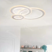 KYLIE LED Πολυέλαιος 77W, 3 κύκλοι, Κρύο/Ζεστό/Ουδέτερο φως, Λευκό