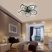 Πολυέλαιος LED με τηλεχειριστήριο GLORIOSA 150W, 5 πέταλα, κρύο/θερμό/ουδέτερο φως, ρυθμιζόμενο, μαύροι πολυέλαιοι LED με τηλεχειριστήριο Προεπιλεγμένος τίτλος Alessandro Design