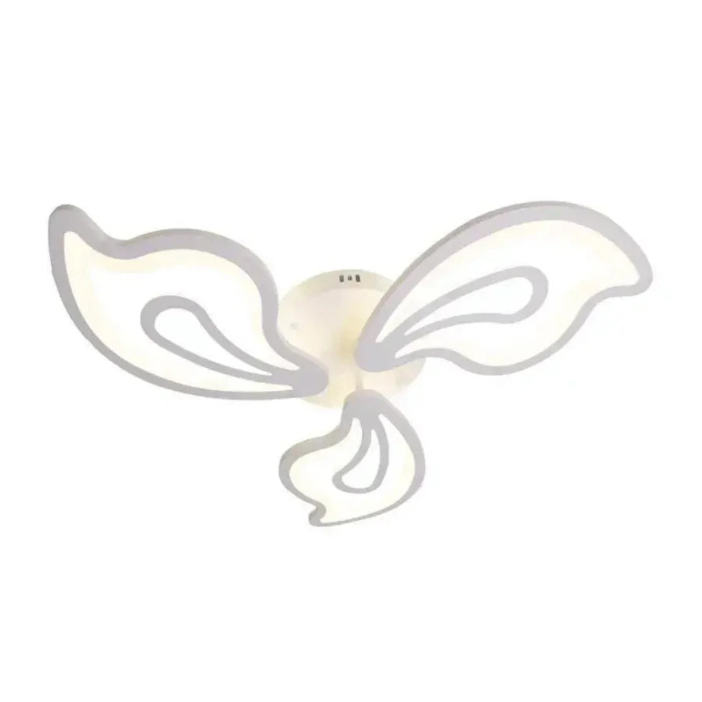 Πολυέλαιος LED με τηλεχειριστήριο GLORIOSA 40W, 3 πέταλα, κρύο/θερμό/ουδέτερο φως, ρυθμιζόμενο, λευκός πολυέλαιος LED με τηλεχειριστήριο Προεπιλεγμένος τίτλος Alessandro Design