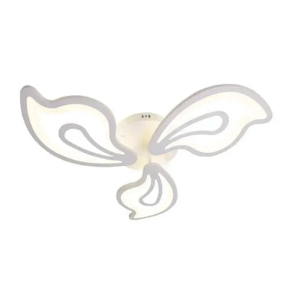 Πολυέλαιος LED με τηλεχειριστήριο GLORIOSA 40W, 3 πέταλα, κρύο/θερμό/ουδέτερο φως, ρυθμιζόμενο, λευκός πολυέλαιος LED με τηλεχειριστήριο Προεπιλεγμένος τίτλος Alessandro Design