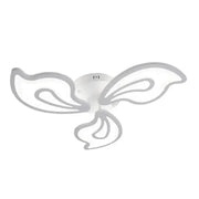 Πολυέλαιος LED με τηλεχειριστήριο GLORIOSA 40W, 3 πέταλα, κρύο/θερμό/ουδέτερο φως, ρυθμιζόμενο, λευκός πολυέλαιος LED με τηλεχειριστήριο Προεπιλεγμένος τίτλος Alessandro Design