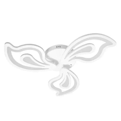 Πολυέλαιος LED με τηλεχειριστήριο GLORIOSA 40W, 3 πέταλα, κρύο/θερμό/ουδέτερο φως, ρυθμιζόμενο, λευκός πολυέλαιος LED με τηλεχειριστήριο Προεπιλεγμένος τίτλος Alessandro Design