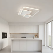 Πολυέλαιος LED με τηλεχειριστήριο ANEMONA 75W, 3 τετράγωνα, κρύο/θερμ/ουδέτερο φως, ρυθμιζόμενο, λευκός πολυέλαιος LED με τηλεχειριστήριο Προεπιλεγμένος τίτλος Alessandro Design
