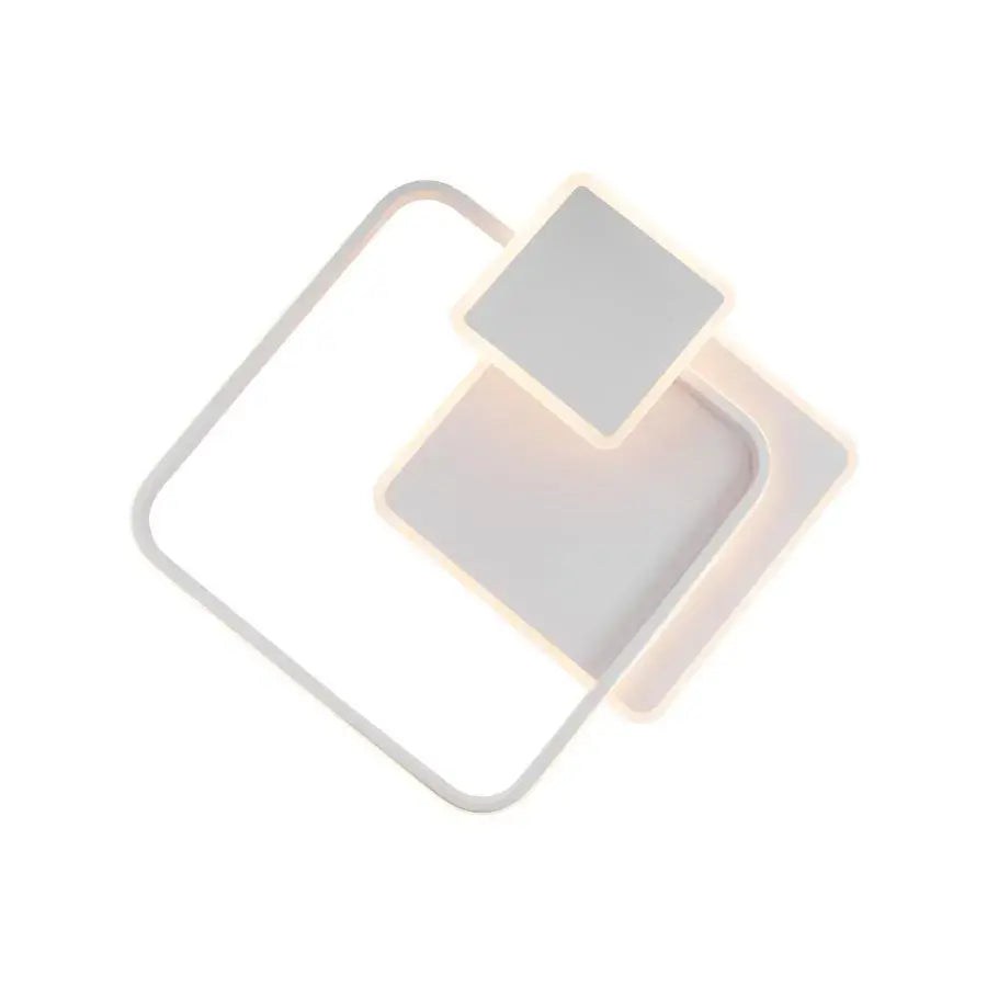 Πολυέλαιος LED με τηλεχειριστήριο ANEMONA 75W, 3 τετράγωνα, κρύο/θερμ/ουδέτερο φως, ρυθμιζόμενο, λευκός πολυέλαιος LED με τηλεχειριστήριο Προεπιλεγμένος τίτλος Alessandro Design