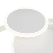 Πολυέλαιος LED με τηλεχειριστήριο SILVIAN, 58W, 3 κύκλοι, κρύο/θερμό/ουδέτερο φως, ρυθμιζόμενο, λευκός πολυέλαιος LED με τηλεχειριστήριο Προεπιλεγμένος τίτλος Alessandro Design
