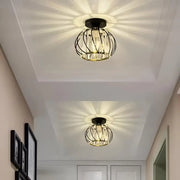 Monica Chandelier, 1 X E27, Ø 16 cm, Black, Metal / Glass Classic Chandeliers Προεπιλεγμένος τίτλος Alessandro Design