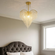 Ander Crystal Chandelier, 4xE14, Diameter 45cm, Gold Crystal Chandeliers Προεπιλεγμένος τίτλος Alessandro Design