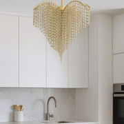 Ander Crystal Chandelier, 4xE14, Diameter 45cm, Gold Crystal Chandeliers Προεπιλεγμένος τίτλος Alessandro Design