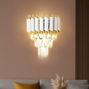 Aplica Candelabru Cristal VERSAILLES Piccolo, 2xE14, Alb Aplice de Interior Default Title Alessandro Design
