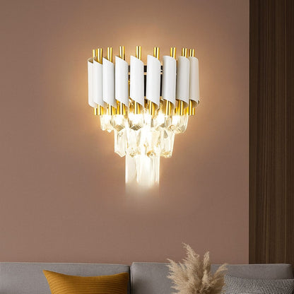 Aplica Candelabru Cristal VERSAILLES Piccolo, 2xE14, Alb Aplice de Interior Default Title Alessandro Design