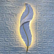Φωτιστικό τοίχου LED, Διακοσμητικό φτερό 85CM 31W Κρύο/Ζεστό/Ουδέτερο φως Λευκόχρυσο Φωτιστικά τοίχου εσωτερικού χώρου Προεπιλεγμένος τίτλος Alessandro Design