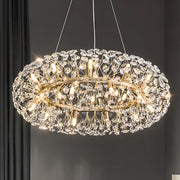 Crystal Chandelier SEGOVIA Magno 12x E14, Διάμετρος 60cm, Γυαλιστερό χρυσό, Ρυθμιζόμενο ύψος Κρυστάλλινοι πολυέλαιοι Προεπιλεγμένος τίτλος Alessandro Design